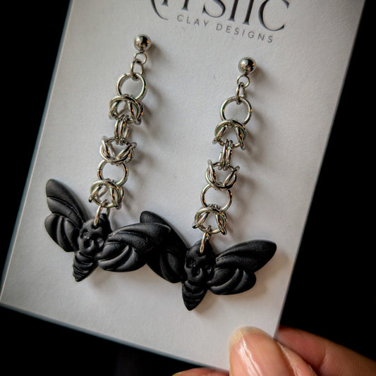 Death Head Moth Dangles
