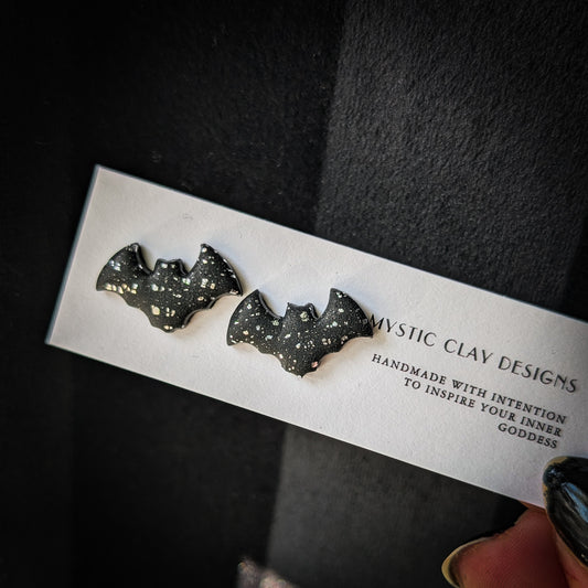 Sparkle Bat Studs