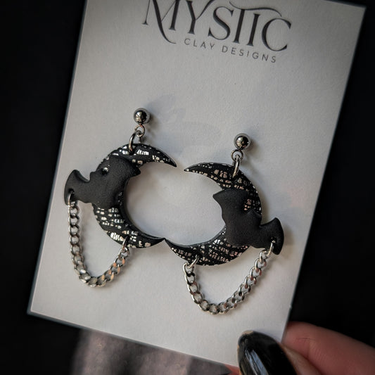 Moon & Bat Chains