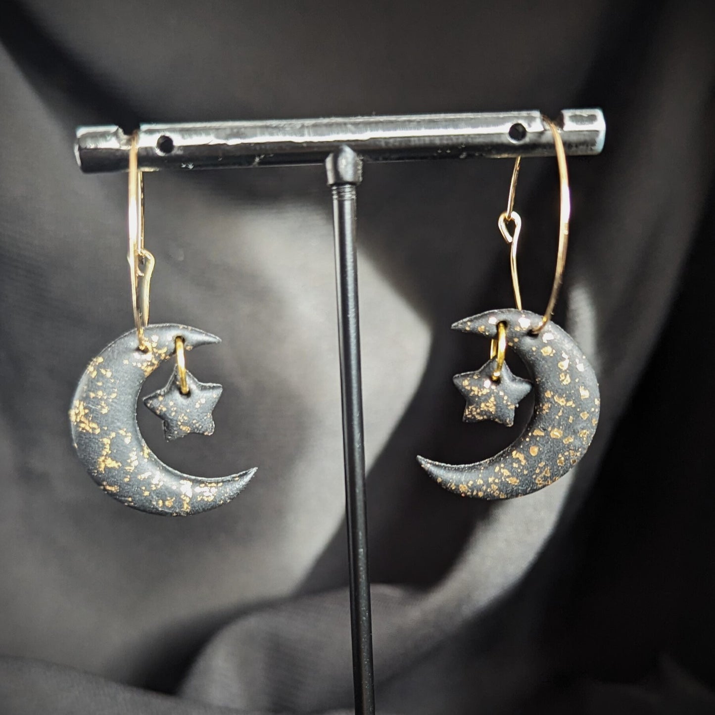 Moon and Star Hoops