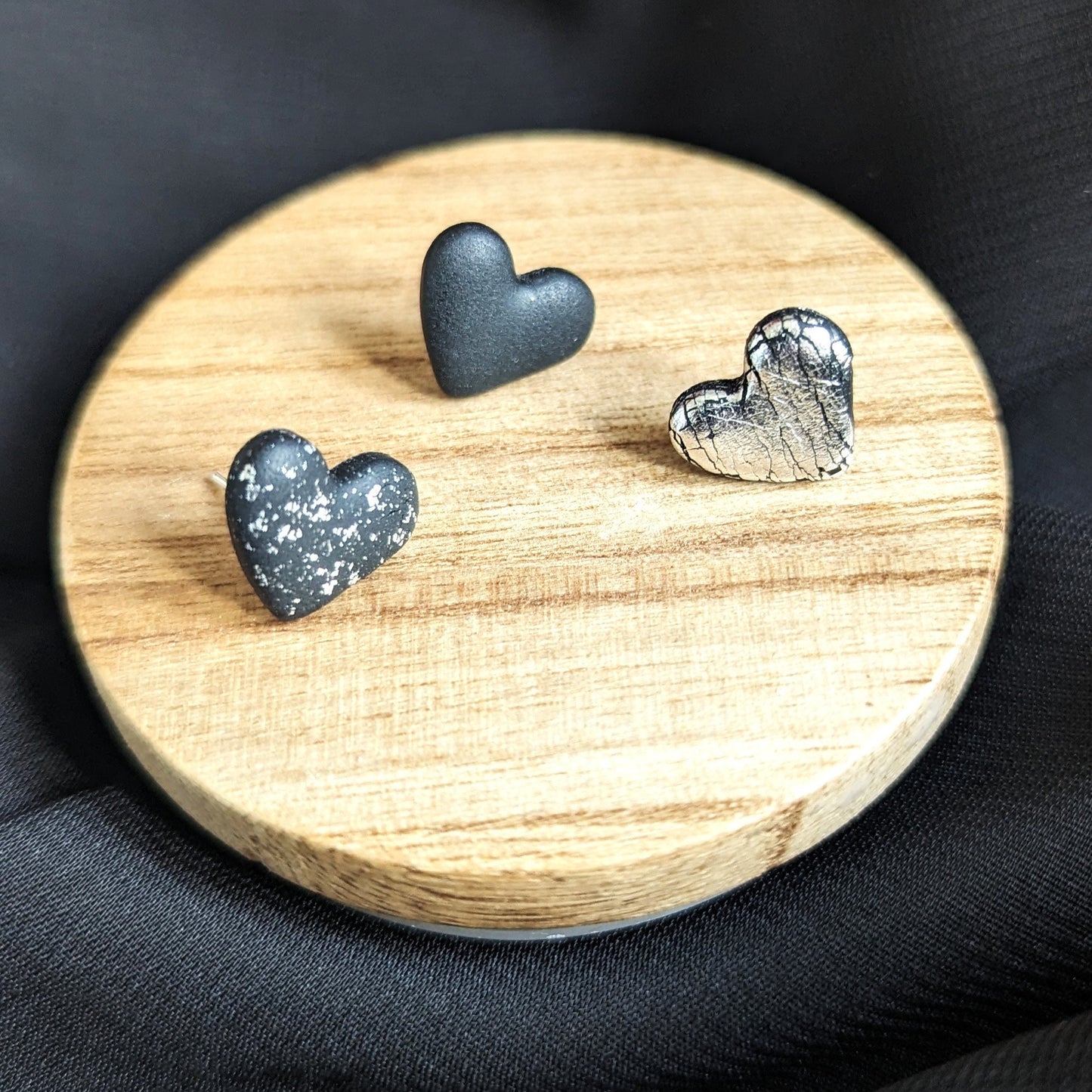 Gothic Heart Stud Pack