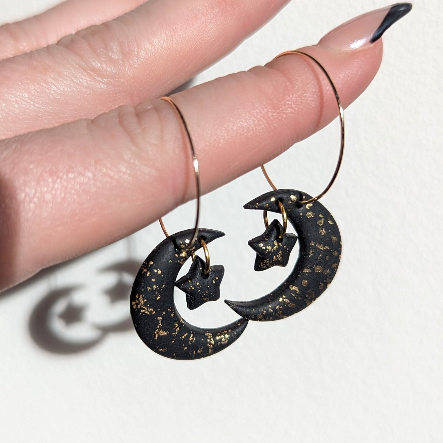 Moon and Star Hoops
