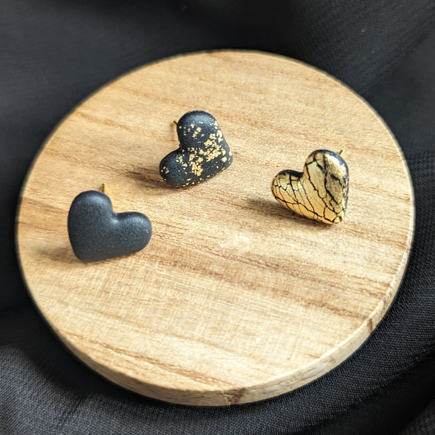 Gothic Heart Stud Pack