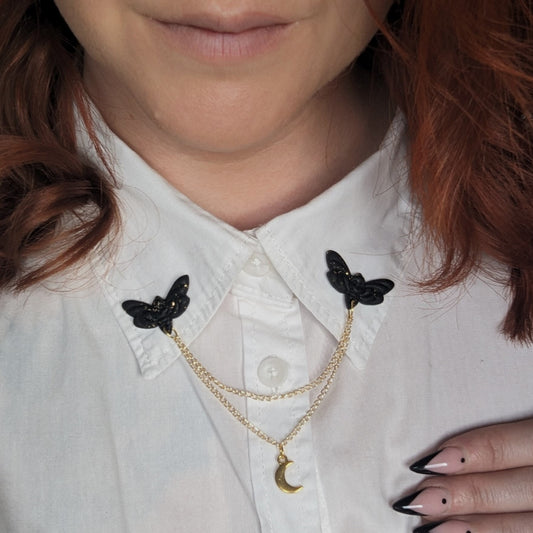 Death Head Moth Collar Chain