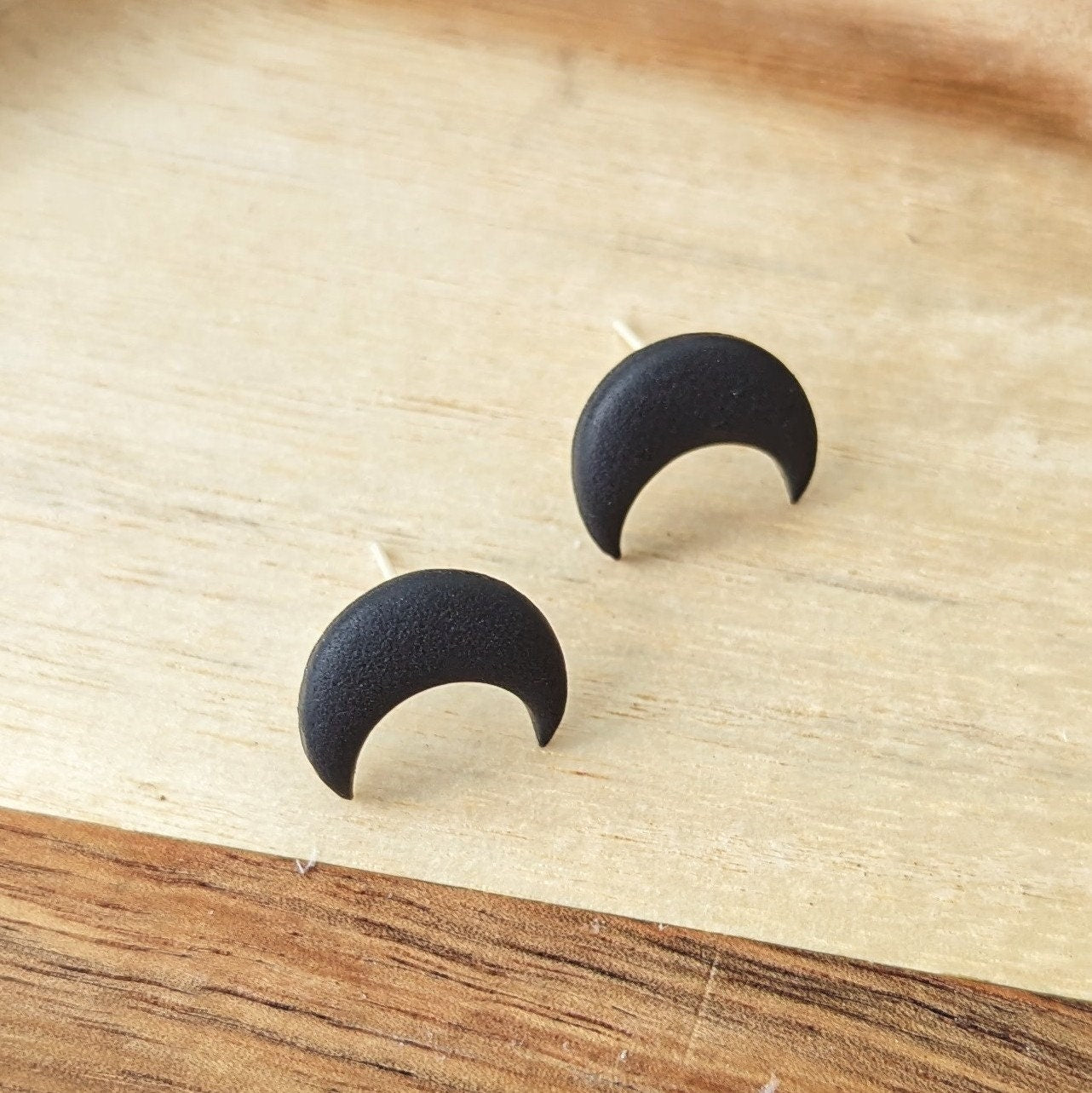 Dark Moon Studs