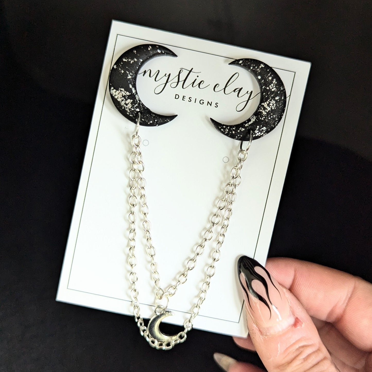 Crescent Moon Collar Chain