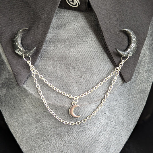 Crescent Moon Collar Chain